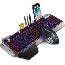 US K680 2.4G Wireless RGB Gaming Keyboard and Mouse Set + Pad For PC PS4 Laptop picture