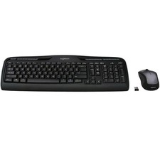 Logitech MK335 Wireless Keyboard and Mouse Combo - Black/Silver 920-008478 picture