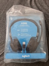 Logitech H390 Over-Head Comfort USB Headset w/ Noise-Canceling Microphone * NEW picture