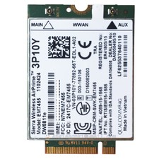 Dell DW5811e HSPA+LTE 3P10Y Sierra EM7455 4G WWAN Card Latitude 3490 3590 3588 picture