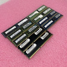 Mixed DDR3 ECC RDIMM Server RAM Lot 9pc 48GB Hynix/Samsung/Micron Untested picture