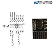 1Pc TPM 2.0 Security Module For ASUS Motherboard 14 Pin LPC Card Windows 11 picture