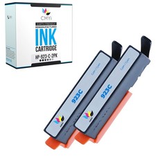CMYi 2PK Compatible Cyan 923 Ink Cartridges for HP OfficeJet Pro 8135e, 8138e picture