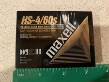 VTG Maxell HS-4/60s 4mm Helical Scan Data Cartridge 1.3GB Sealed New 1980/1990 picture