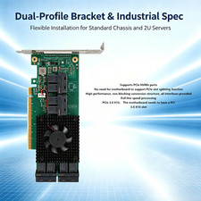 PLX8749 PCIe3.0 x16 NVMe Expansion Card picture