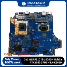 For Dell G15 5510 Motherboard Intel i5-10200H Nvidia GTX1650 983D5 LA-K662P picture