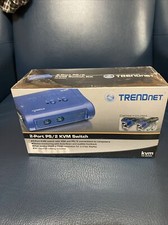TRENDnet 2-Port PS/2 KVM Switch Kmv TK-205k Sealed Unopened  picture