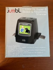Jumbl 126KPK super 8 Slides and Negatives scanner -NEW picture