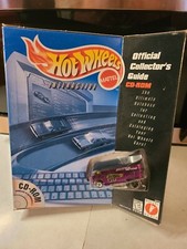 Hot Wheels Official Collector's Guide CD-ROM with Purple VW drag bus picture