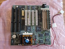 Vintage GMB-P56IPS V1 Socket 7  Pentium  w/RAM Intel SY033 P1 120Mhz Processor picture