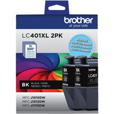 Brother LC401XL2PK Black High Yield Toner picture