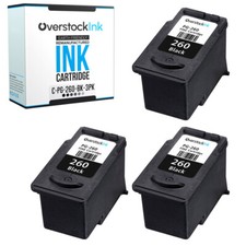 3PK Replacement OSI PG-260 Ink Cartridge for Canon PIXMA TR7020 TR7020a TR7022a picture