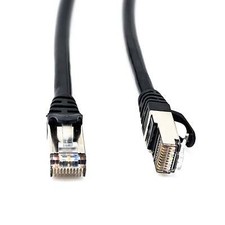 Rj50 10p10c Sftp Cat5 M/M Cable With Shielded Connectors Black 2M Audio Video picture