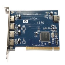 HP 5-Port PCI Slot USB 2.0 Card (4 External Ports + 1 Internal) MPN: P8294AA#ABA picture