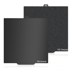 HIKUDIY 280x280mm Double-Sided PEI Build Plate for QIDI Q2, Black Smooth and ... picture