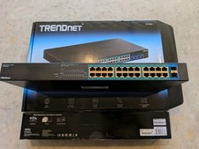 TRENDNET TPE-TG262 26-Port Gigabit 380W PoE+ Multi-Layer Network Switch With SFP picture