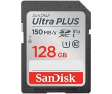 SanDisk Ultra PLUS SDXC UHS-I Card 128GB SDSDUWC-128G-JN3IN NEW picture