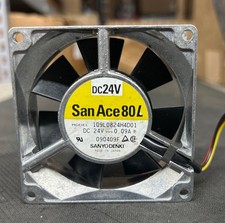 Sanyo 109L0824H4D01 San Ace 80L Metal Aluminium Fan picture