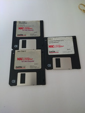 ITHistory  SOFTWARE APPLE (1990s) MACLINK PLUS 8.04 (Dataviz)  3 X 3.5