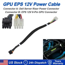 For Dell PowerEdge R720 R730 For Tesla M40/P40/P100 Riser to EPS 12V Power Cable picture