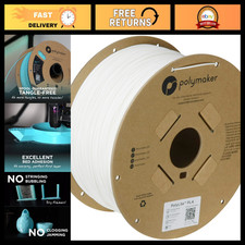 High-Quality White PLA Filament 1.75mm 3kg for 3D Printing, Dimensional Accuracy picture