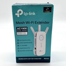 TP-Link RE550 AC1900 Dual Band Gigabit WiFi Range Extender - White  picture