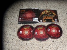 Doom 3 (PC, 2004) Game with key picture