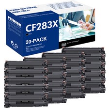 20PK CF283X Toner Cartridge Fits for HP 83X LaserJet Pro M201 M201dw M225dw MFP picture