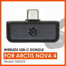 Genuine OEM SteelSeries Arctis Nova 4 Wireless USB-C Dongle | Black | HS26TX picture