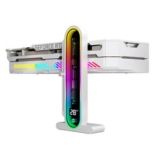 Height Adjustable ARGB GPU Support Bracket with Temp Display & RGB Lighting picture
