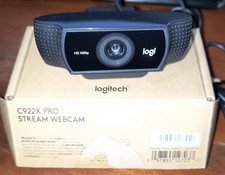 Logitech C922X Pro HD Stream Webcam 1080p@30 720p@60fps Stereo Microphone picture