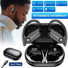 Mpow Bluetooth Headphone HiFi Stereo Sports Headset Wireless Ear Hook Earphones picture