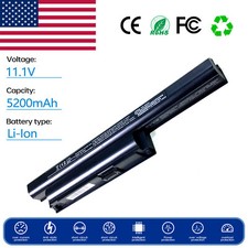 Battery for Sony Vaio VPCEB2RFX/P VPCEB2RFX/W VPCEB2S1C VPCEB1PFX/B VPCEB17FJ/W picture