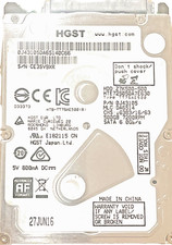 HGST 500GB 7200RPM 6GB/S 2,5