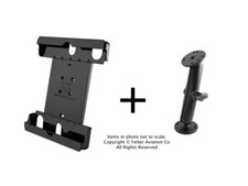 RAM Flat Surface/Drill Down Mount for iPad 5th-10th Gen., iPad Air, Ipad Pro picture