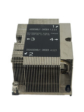Supermicro SNK-P0069PSC 1.5U 50-mm Tall Passive HS w/side CH., X11 2U Node Twin picture