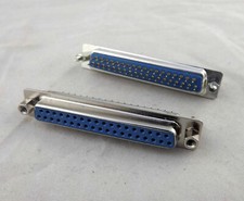 10pcs D-SUB DB37 37Pin Female DIP PCB Solder Connector Adapter 2 Rows Lock Screw picture