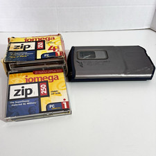 Iomega Zip 750 USB External Drive 750MB Removable w/ Zip 250 Disks picture