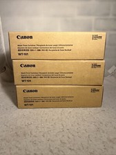 Lot of 3 NEW & Genuine Canon WT-101 Waste Toner Container FM3-9276-030 picture