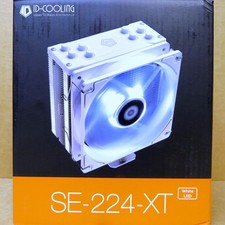 New ID-Cooling SE-224-XT (White Version) CPU Cooler (New-In-The-Box) picture