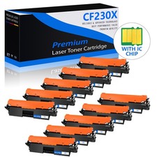10PK CF230X 30X Toner for HP LaserJet Pro MFP M227fdn M227fdw M227 M203dn M203dw picture
