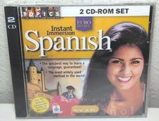 Topics Entertainment Instant Immersion Spanish for Windows/Mac CS-047 CD ROM New picture