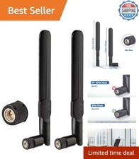 Durable 2-Pack 8dBi SMA Male Antenna for Uninterrupted 4G LTE Signal Enhancement picture