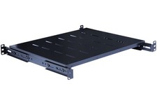Fixed Rack Server Shelf 1U 19 Inch Shelves 4 Post Rack Mount Adjustable Deep ... picture