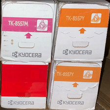 Kyocera TK-8557Y TK-8557M Genuine Laser Toner (2) Yellow/(2) Magenta TASKalfa picture