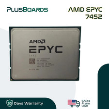 AMD EPYC 7452 2.35GHz 32C 155W 128MB SP3 Rome Server CPU Processor Dell locked picture