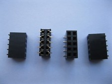100 pcs Gold Plated SMD SMT 2.54mm Breakable Female Pin Header 10pin Dual Row picture