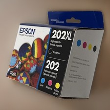 Epson 202XL /202 Claria Ink High capacity Black and  Color - Exp 7/27 - NIB picture
