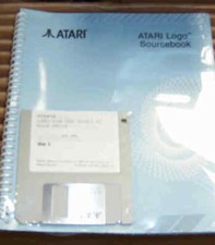 Atari ST LOGO SOURCE BOOK OWNERS MANUAL NEW With DISK  picture