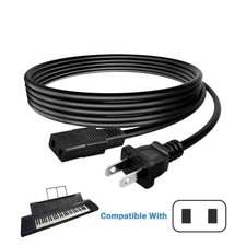 8FT AC Power Cord for Yamaha DX5 PS-6100 Keyboard Synth Power picture